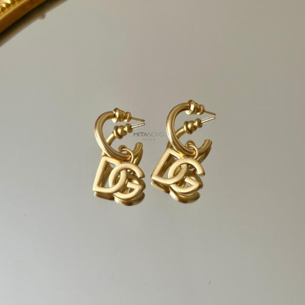 Dangling Gold Earrings