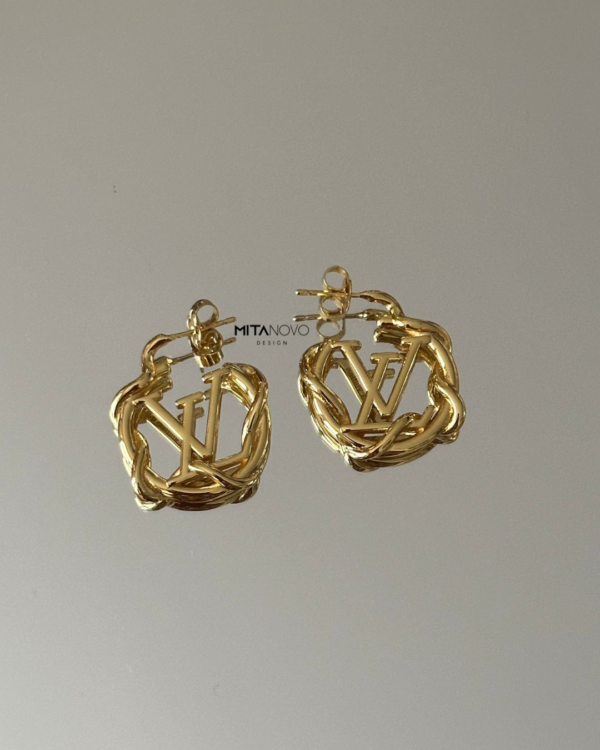 Gold Hoops - Image 3