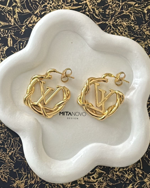 Gold Hoops - Image 2