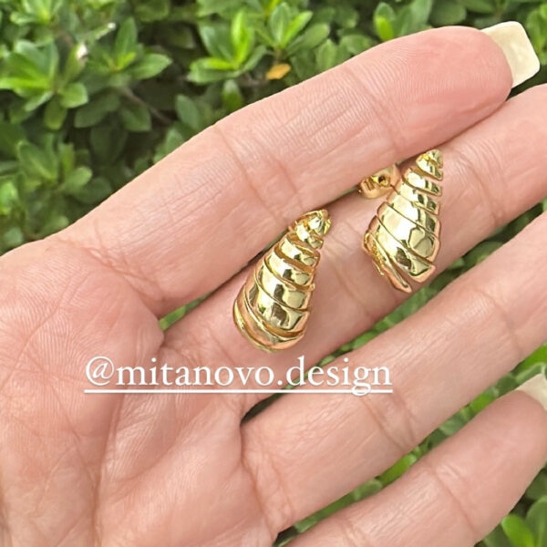 Gold Earrings - Image 2